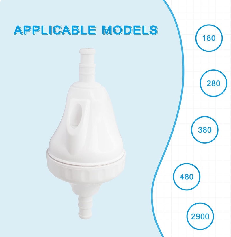 Podoy Upgraded G52 Backup Valve Replacement Compatible with Polaris 180 280 380 480 3900 Pool Cleaner Replace Part Replacement Kit with G53 Gear Mechanism G57 Collar G54 Outer Casing by Podoy - Image 5